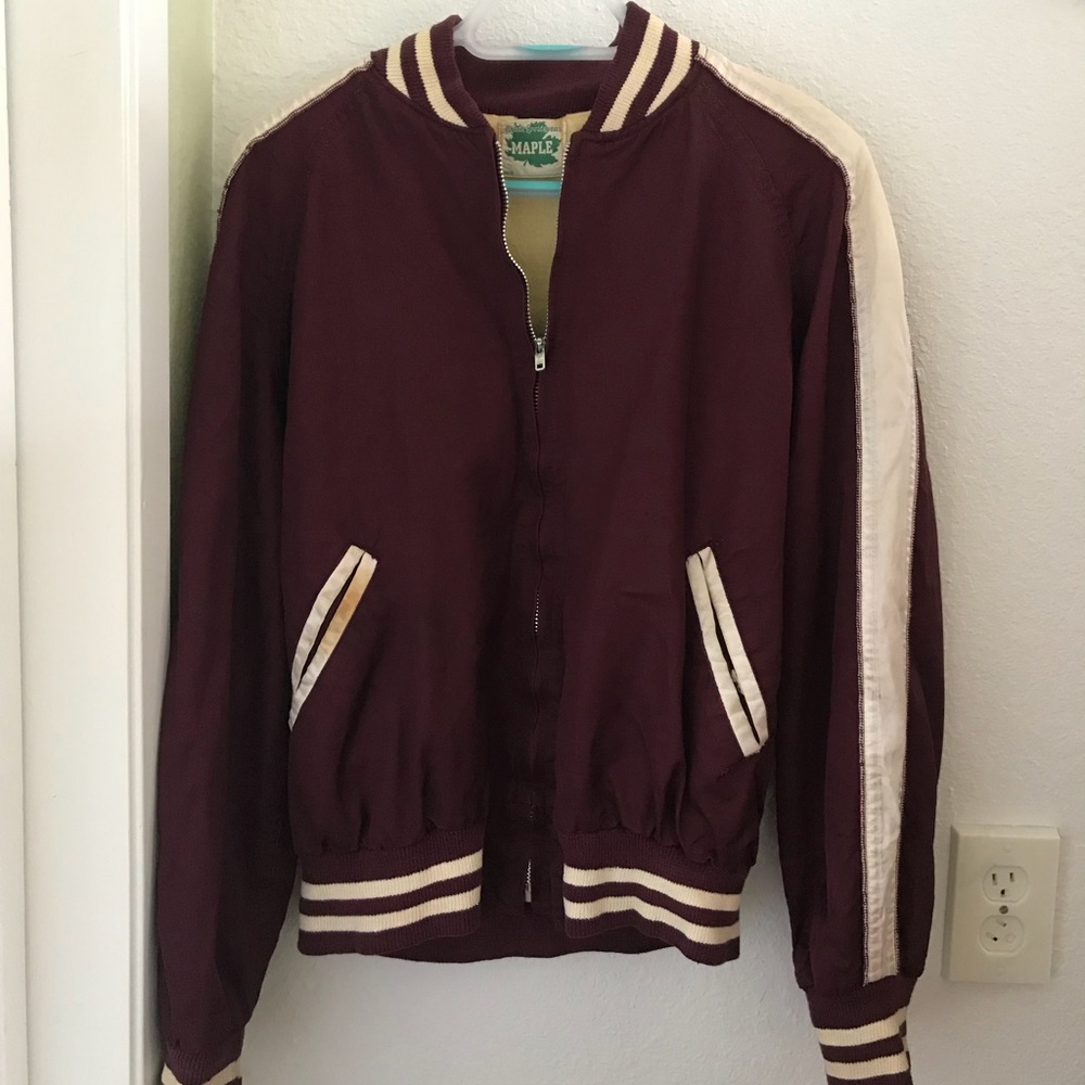 Vintage bomber jacket